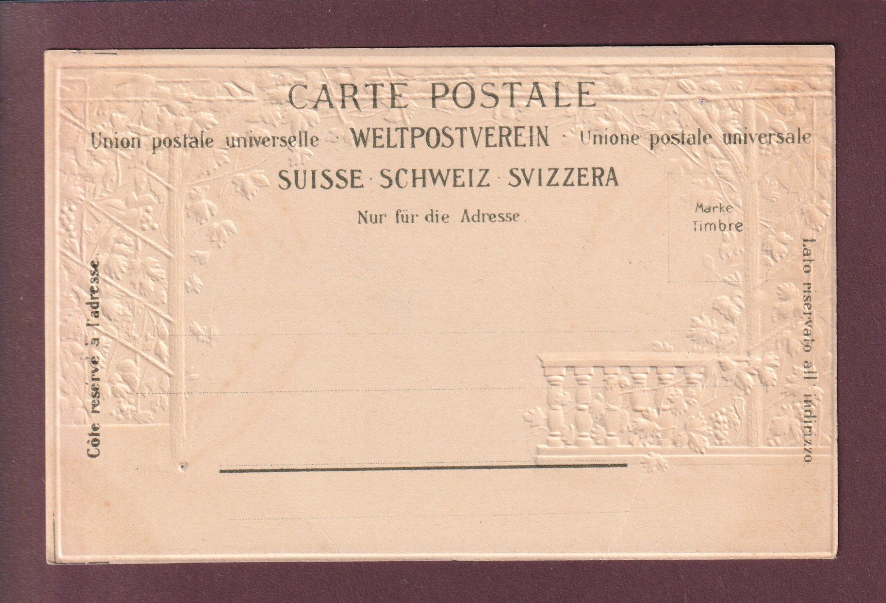 Cartoline postali: BADEN - Kursaal - Präge // Falte // – Usato da Pully venduto da nicecards 1