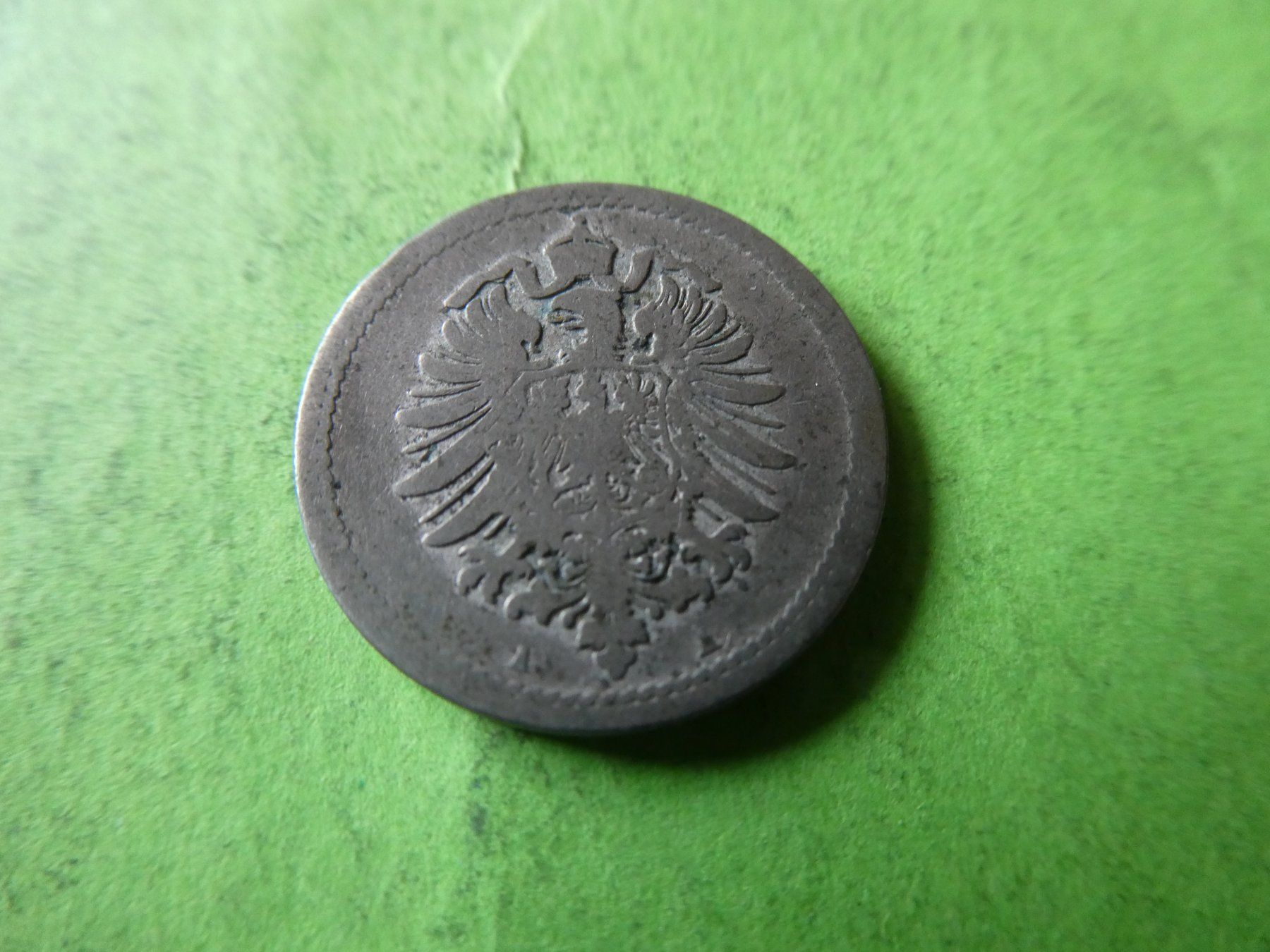 Tutti le monete: Dt. Reich 1876 A, 5 Pfennig – Usato da Hinterforst venduto da Rohusri 1