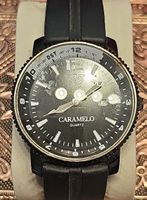 Montre homme, élégante et sportive, "CARAMELO" Quartz