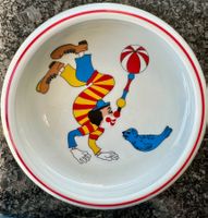 Schöner Kinderteller von Langenthal Porzellan Clown + Robbe