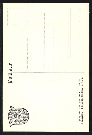 Cartoline postali: Klein-Andelfingen, Wappen mit zwei golde – Usato da Berlin venduto da bartko-reher 1