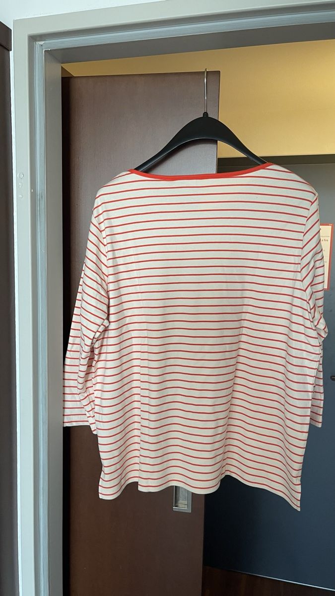 Brax T-shirts: Brax Langarmshirt gestreift Grösse 44 neu – Neuf avec emballage d'origine à Riehen par katep75 1