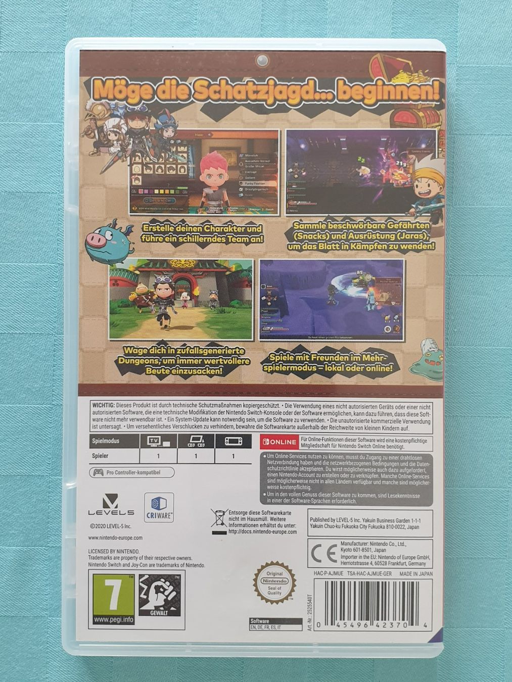 Nintendo Spiele: NINTENDO SWITCH SNACK WORLD DIE SCHATZJAGD GOLD – Gebraucht aus Mörschwil von spirspi 1