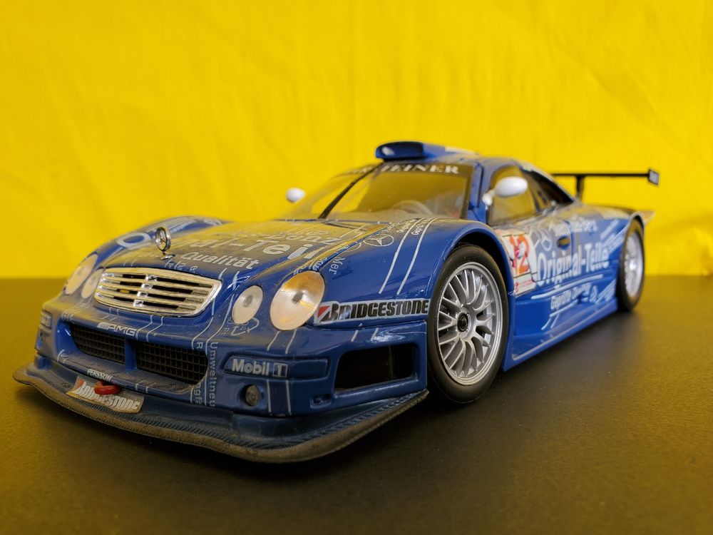 Maisto 1/18 Mercedes CLK GTR - Miniature Voiture Métal - Neuve