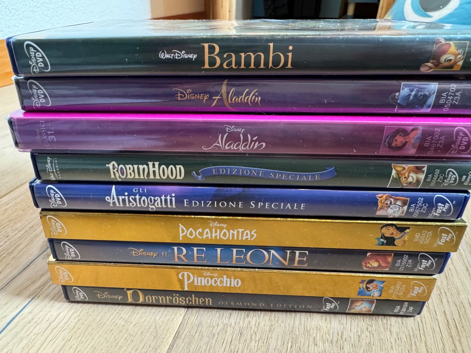 Tutti i DVDs: 8 DVD Italienisch – Nuovo (secondo la descrizione) da Flawil venduto da hallyi 1