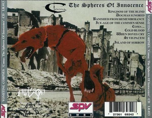 CDs: Vomiting corpses - Coma... – D'occasion à St-Cergue par VeganWarrior 1