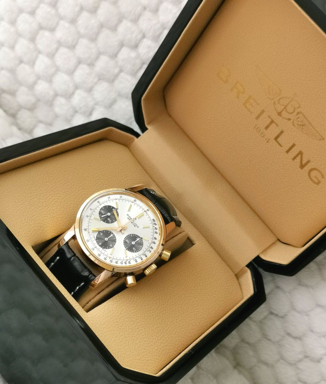 Breitling Orologi: Breitling Chronograph Rarität ref.815 Long Playing – Usato da Nottwil venduto da Kaufen003 6
