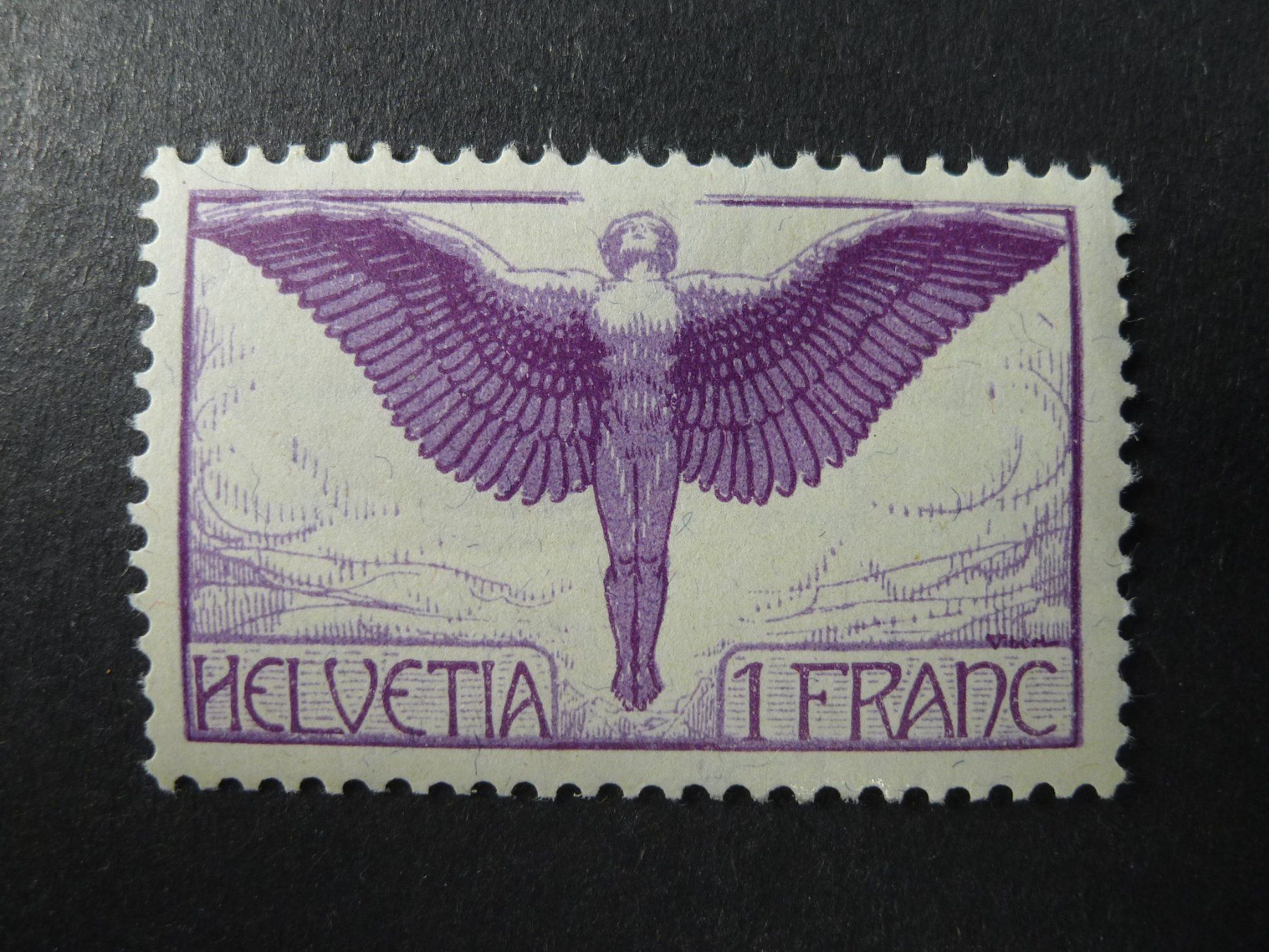 Tutti i francobolli: 1924 Nr. F12 postfrisch SBK 220.- – Usato da Dagmersellen venduto da wyss1982