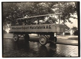 Fotografie LKW-Anhänger München Export