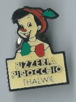 Pinocchio Pizzeria Thalwil, Pin