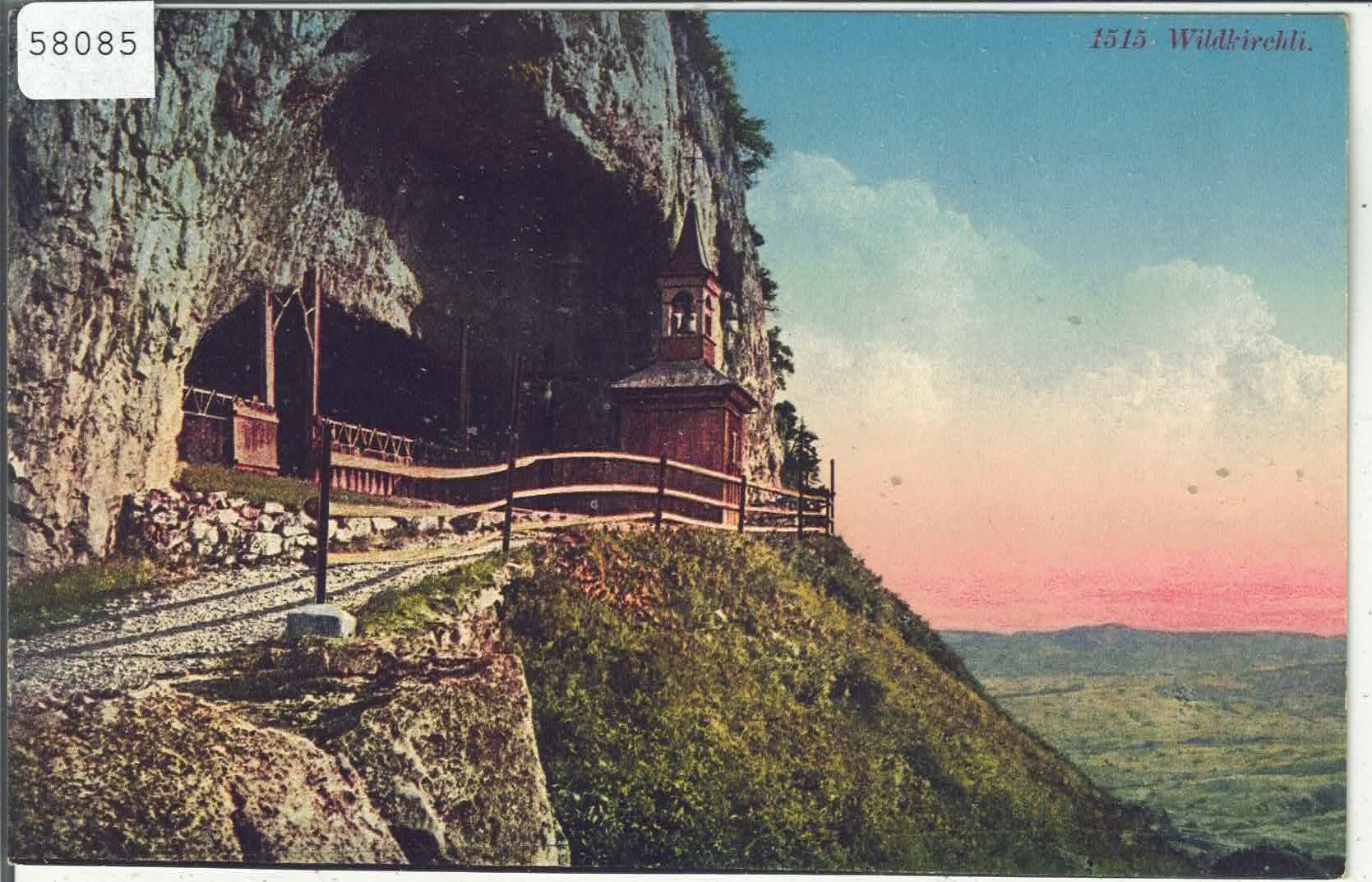 Cartoline postali: Wildkirchli - Litho – Usato da Ettingen venduto da Kartenplanet