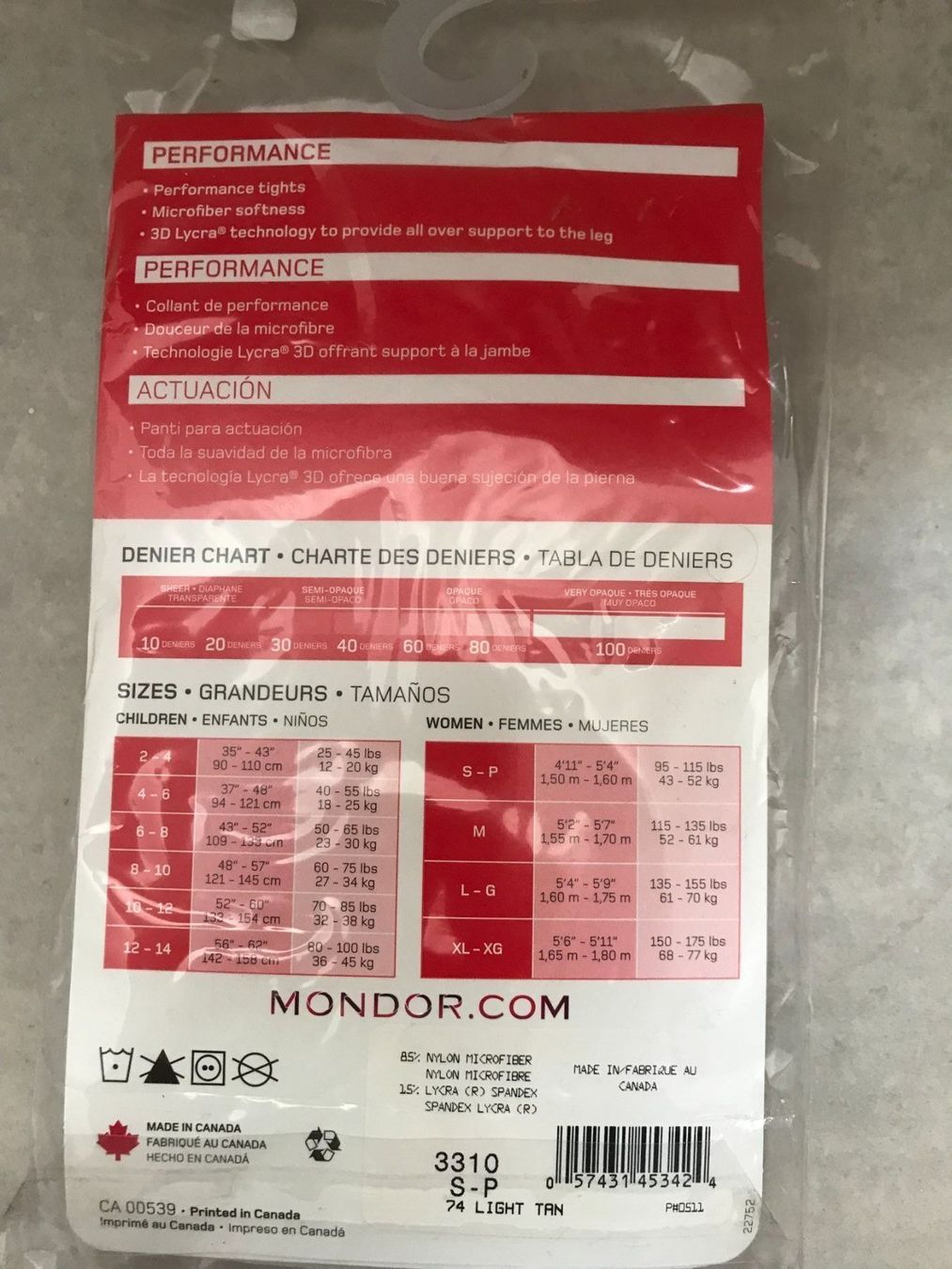 Calze & Collant: Mondor Eislaufstrumpfhose 3310 light tan – Nuovo e nell'imballaggio originale da Wagenhausen venduto da vintagesecondhand 1