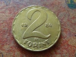 HONGRIE  2  Forint  1984