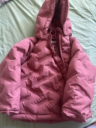Kinder Winterjacke Minymo rosa Grösse 92 guter Zustand