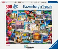 Ravensburger Puzzle 500 Teile Travel Pinboard
