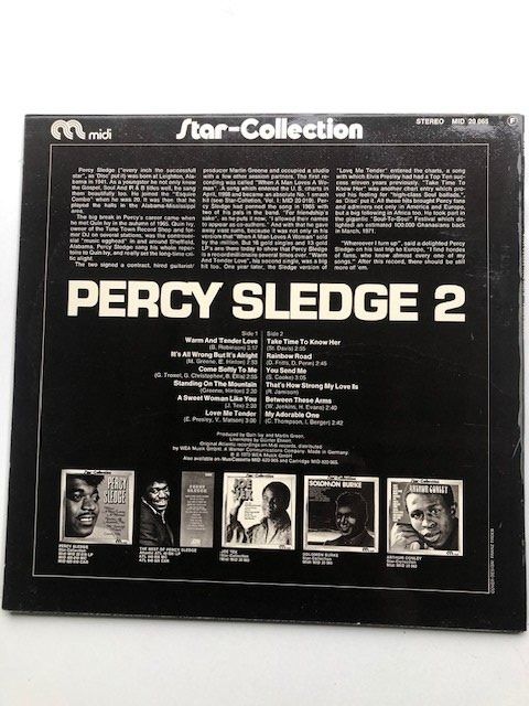 Dischi in vinile: Percy Sledge – Usato da Aarwangen venduto da Jukebox3 2
