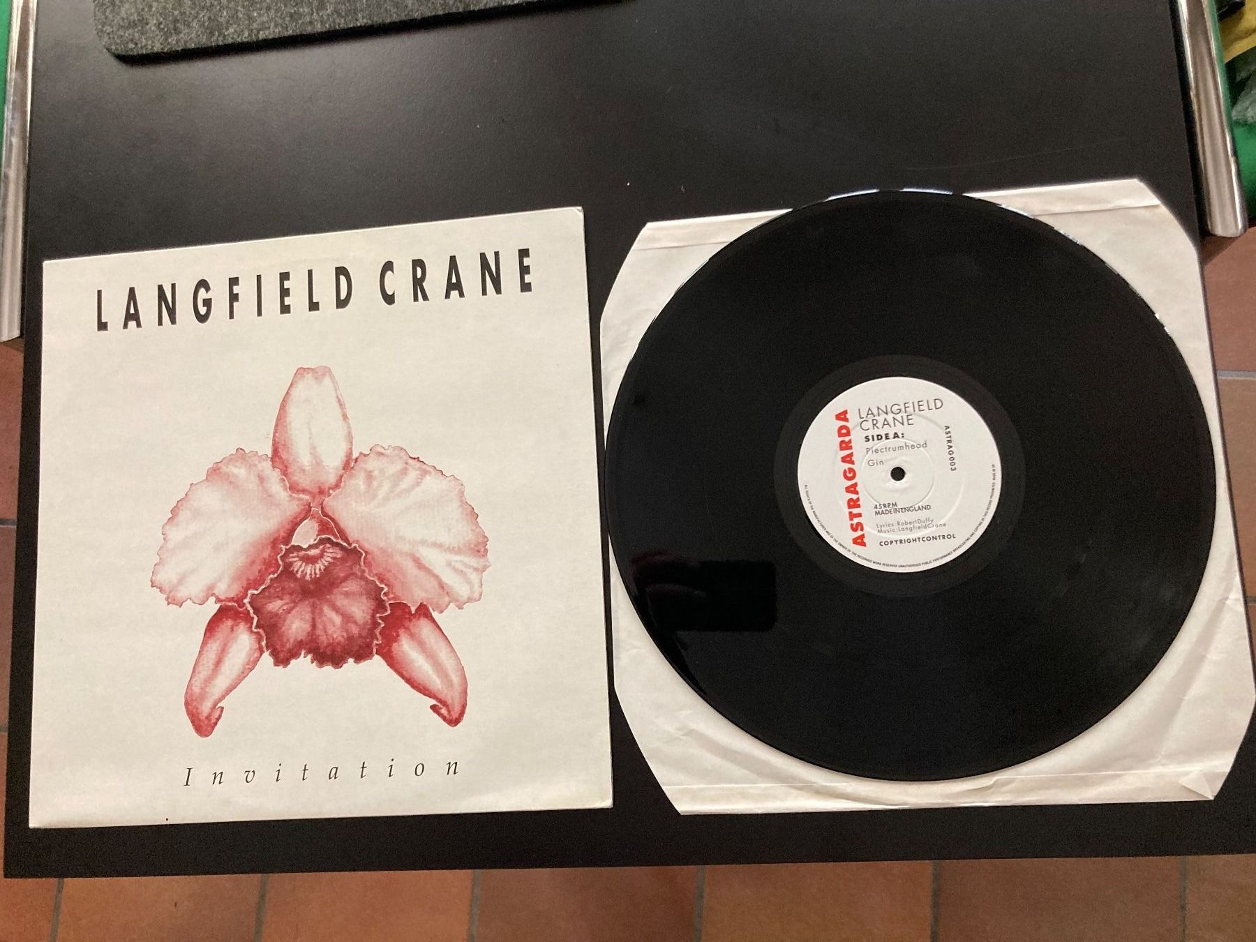 Vinyles: Langfield Crane - Invitation – D'occasion à Fribourg par Karushi