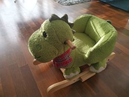 Solini Schaukeltier Dino, Babywalz, guter Zustand, mind 1-3J