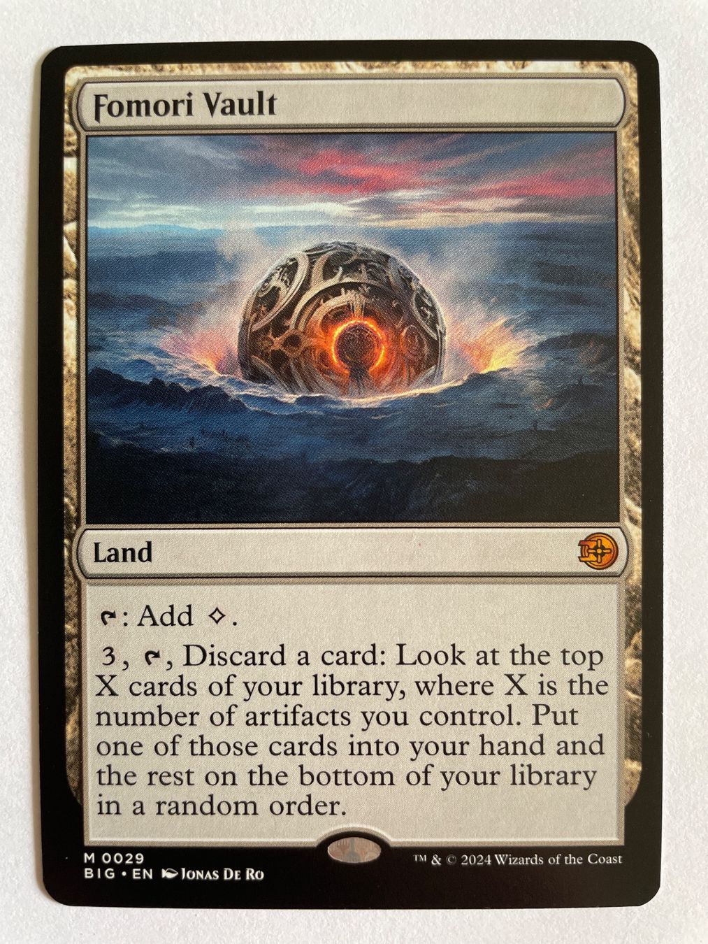 Magic The Gathering Carte collezionabili: MTG - Fomori Vault – Usato da Basel venduto da Melchior5