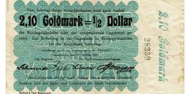 Neumünster 2.10 Goldmark 27.10.1923 SS++-VZ