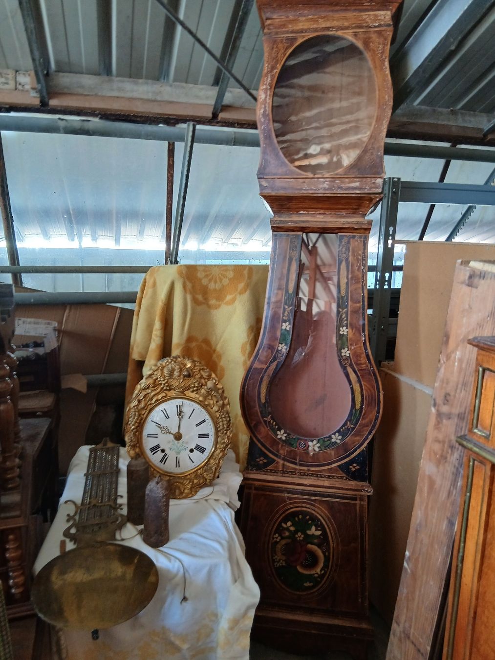 Orologi da terra & Orologi da parete: MORBIER CONTAIS COMPLETE H.240 CM. – Usato da Neuchatel venduto da NNeuchatel