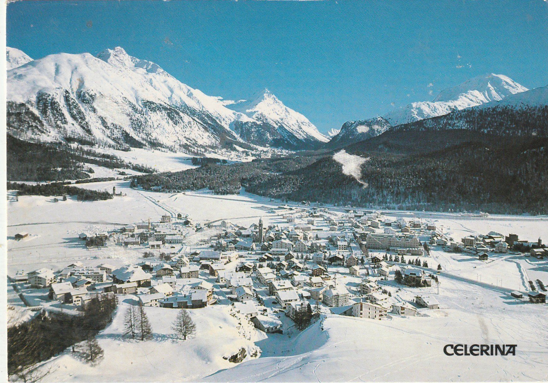 Cartoline postali: 3 Karten  Celerina Engadin – Usato da Lumbrein venduto da made02 2