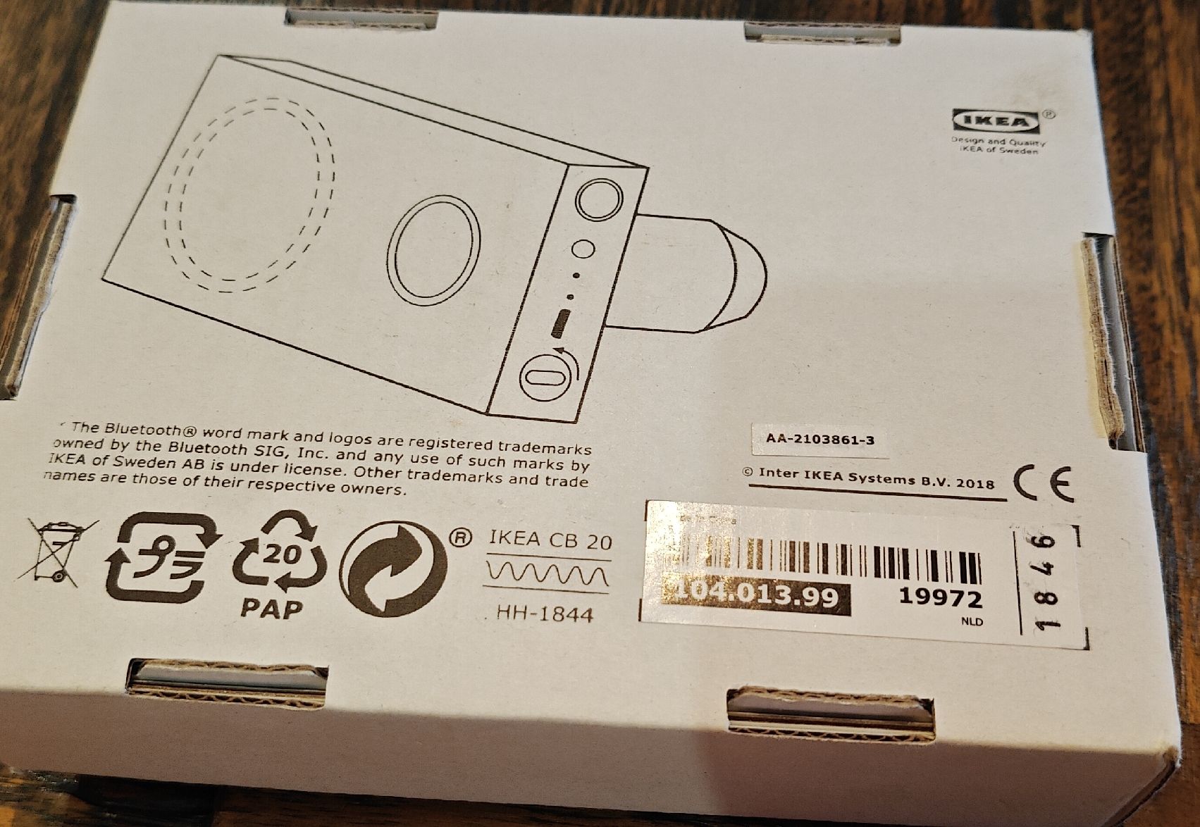 Ikea Haut-parleurs: Enceinte Bluetooth IKEA ENEBY noir emballée – D'occasion à Grugnay (Chamoson) par Bondzoua 2