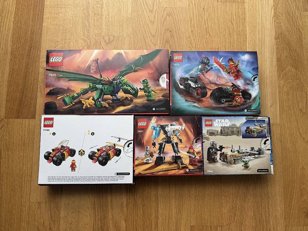 Lego Spielzeuge: LEGO NINJAGO & Star Wars Paket  5 Sets – Gebraucht aus Meinisberg von Knightdeals 1
