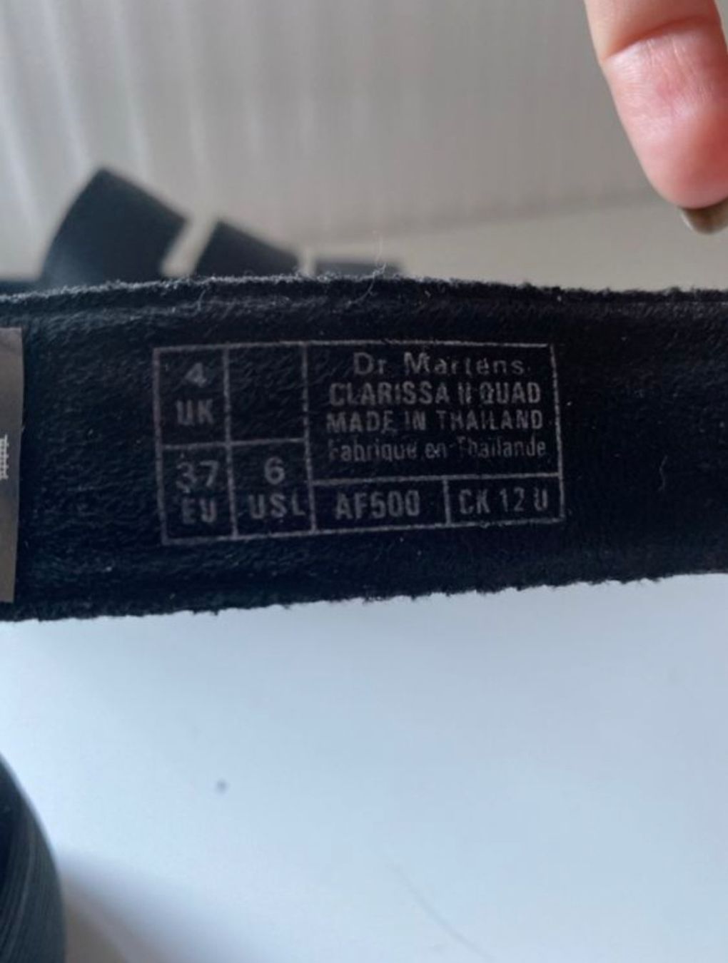 Dr. Martens Scarpe da donna: Sandales Dr Martens Clarissa noires 37 – Usato da Genève venduto da Audrey_Mag 5