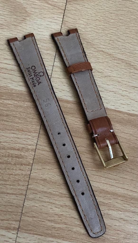 Omega Armbänder & -reifen: Omega Lederband neu 14mm – Neu und originalverpackt aus Matzendorf von BTCSwisswatcher