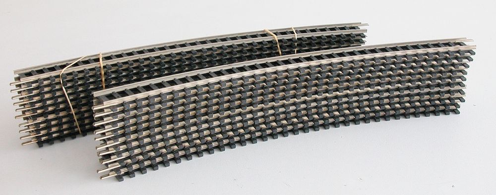 Roco 20 Gleisstücke gebogen 4442 Spur H0 (Neu (gemäss Beschreibung)) in ...