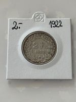 2 Franken 1922  Rar