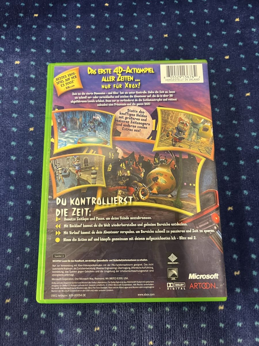 Giochi: Blinx - The Time Sweeper - XBOX – Usato da Baden venduto da tob_t8gw 1