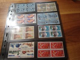 Lot 4erblocks meist USA o