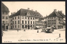 La Chaux-de-Fonds, Place de l'Hotel de v