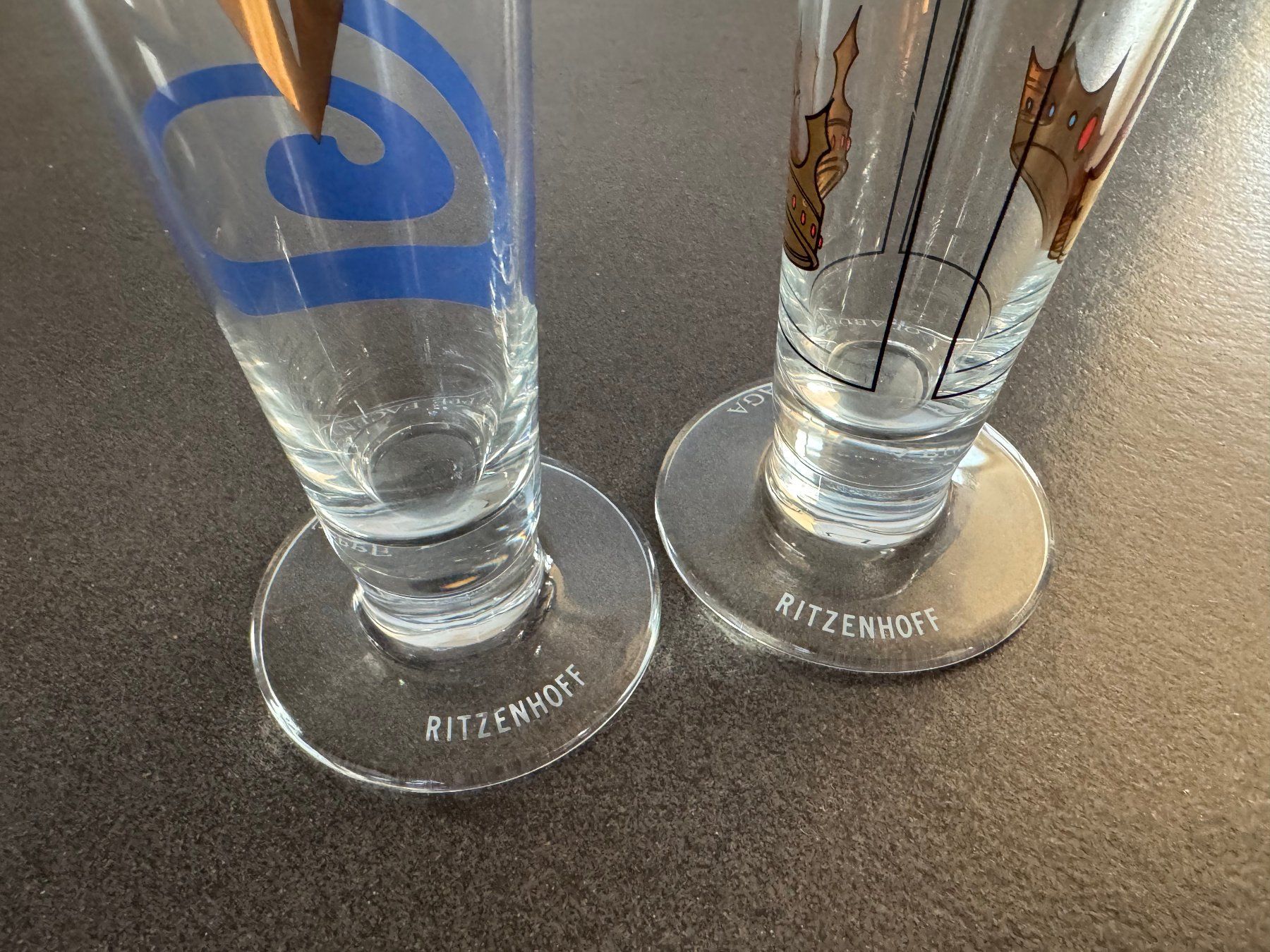 Ritzenhoff Bicchieri: Ritzenhoff Biergläser "Stange" 2 x A.OLABUEAGA+BEPPE FACENTE – Usato da Fribourg venduto da tschjoly 5