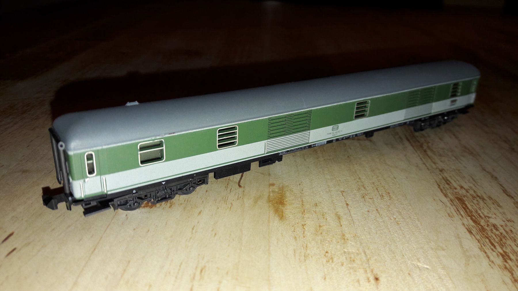 Trix Modellini di ferrovie: Minitrix N : DB fourgon à bagages "Düms" – Usato da Buttes venduto da Cafe2005 4