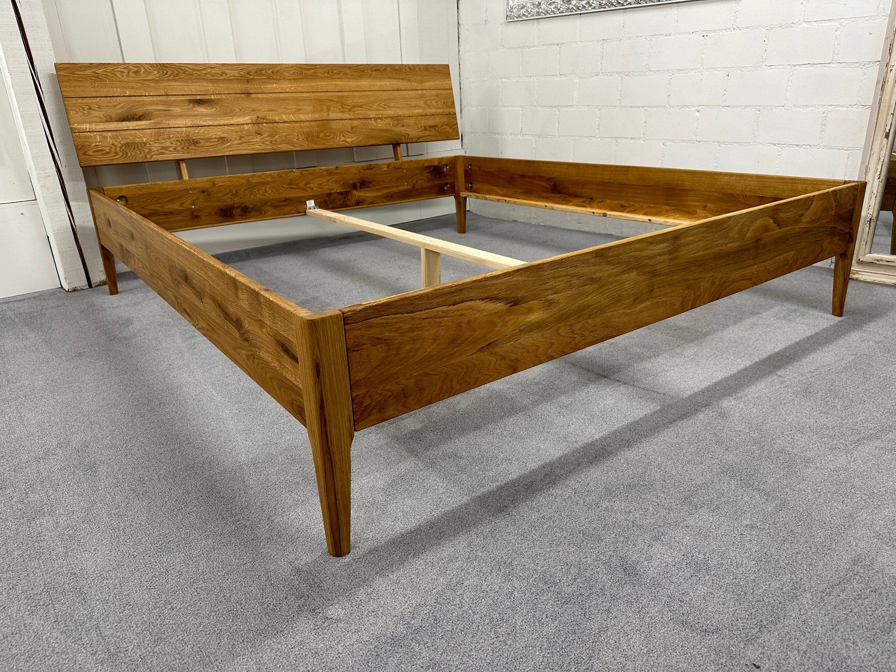 Letti: Bett MERAN Wildeiche massiv 160 x 200 cm – Nuovo e nell'imballaggio originale da Unterentfelden venduto da moebelrufli 5