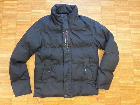 Winterjacke, Unisex, schwarz, Gr.158
