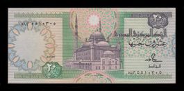 Egypt 20 Pounds (19)87 gefalten