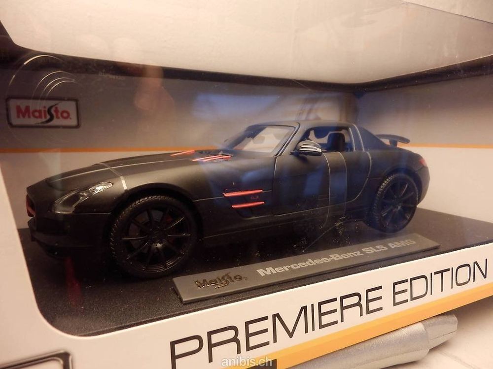 Miniature Voiture Auto 1:18 Maisto MERCEDES SLS AMG Diecast