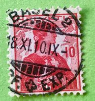  Nr.120 Brustbild der Helvetia mit Schwert GESTEMPELT    