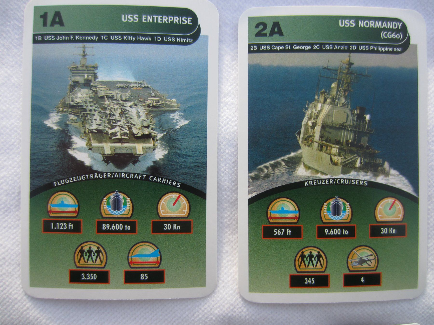 Spiele: QUARTETT WARSHIPS PIATNIK FABRIKNEU – Neu und originalverpackt aus Sursee von Tschiger 4
