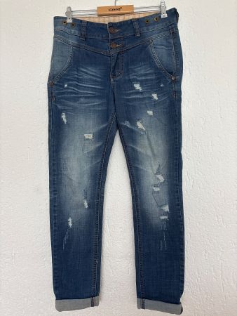Coole Boyfriend Jeans, Destroyed Look, Grösse 27 M top