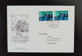 Drucksache Tag der Briefmarke 1968, Sondermarke 1966 (438)