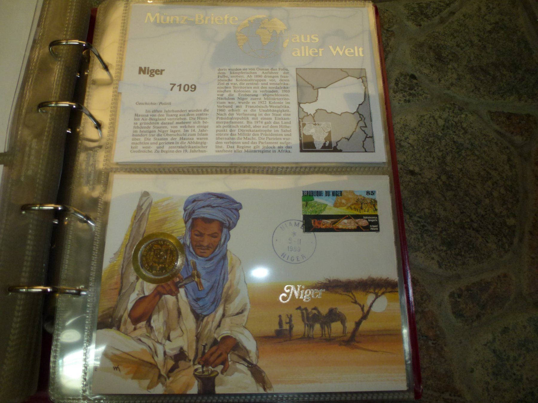 Tutti le monete: Münzbrief Niger – Usato da Olten venduto da Disc-Verkauf