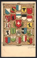 Schweiz, Wappen der schweizer Kantone Aa