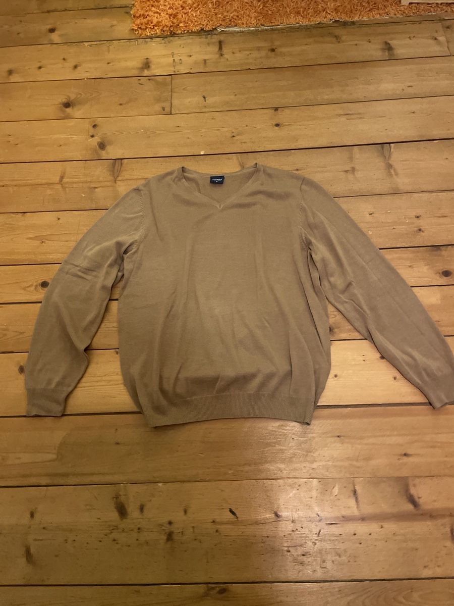 Maglioni & Felpe: HANBURY Herrenpullover Gr. 50 beige V-Ausschnitt – Usato da Münchwilen TG venduto da BBJO