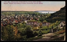 AK Biel, Kinderspital Wildermethsche Stiftung mit Ortsansich