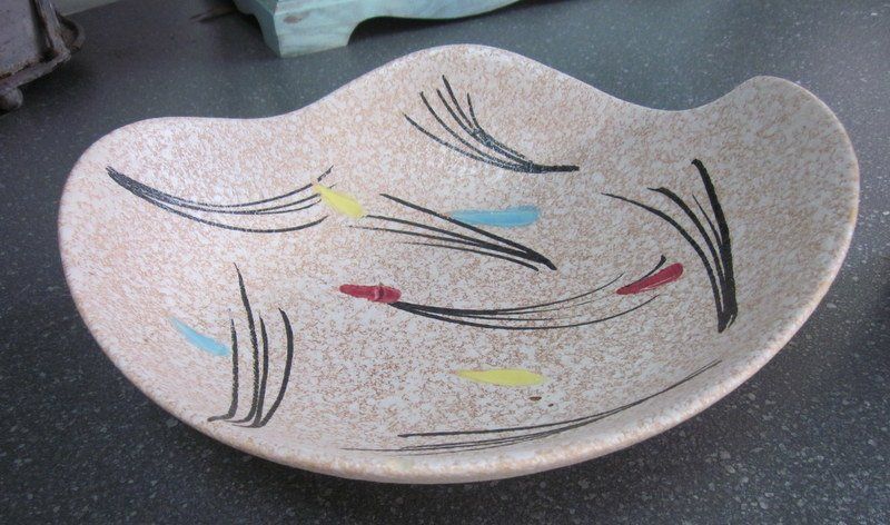 Schalen: Mid Century Set, Schale + Vase, Foreign/Scheurich, 50/60er – Gebraucht aus Bischofszell von raika 6